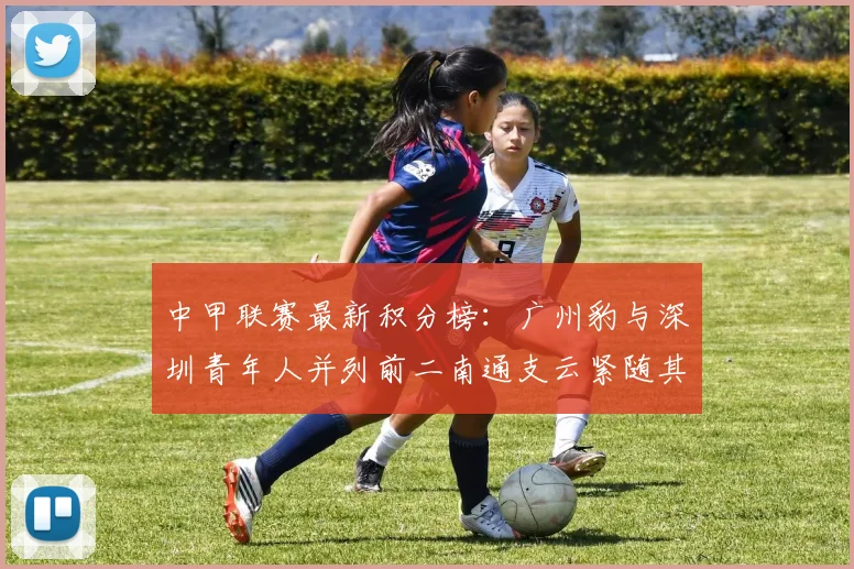 中甲联赛最新积分榜：广州豹与深圳青年人并列前二南通支云紧随其后
