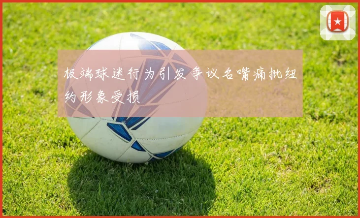 极端球迷行为引发争议名嘴痛批纽约形象受损